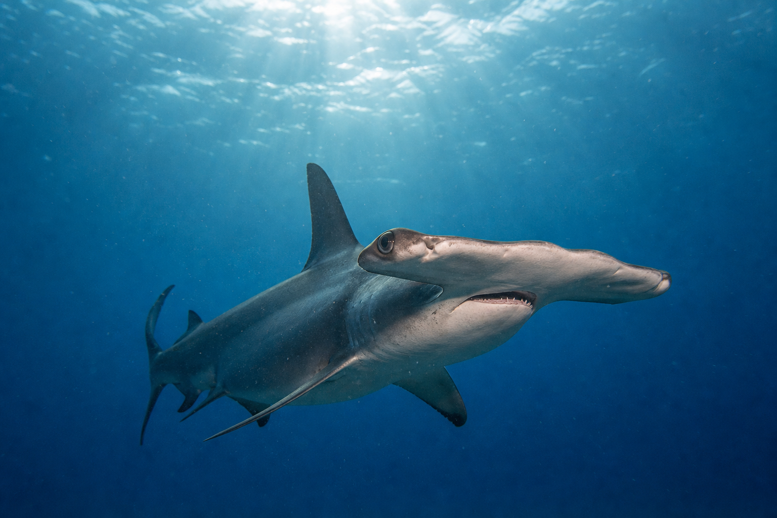 Hammerhead Shark (Great, Scalloped, Smooth)